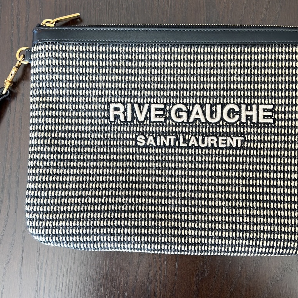 Saint Laurent YSL Rive Gauche clutch. 100% authentic - Picture 2 of 7